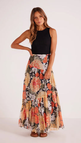 Clementine Maxi Skirt - Vintage Floral