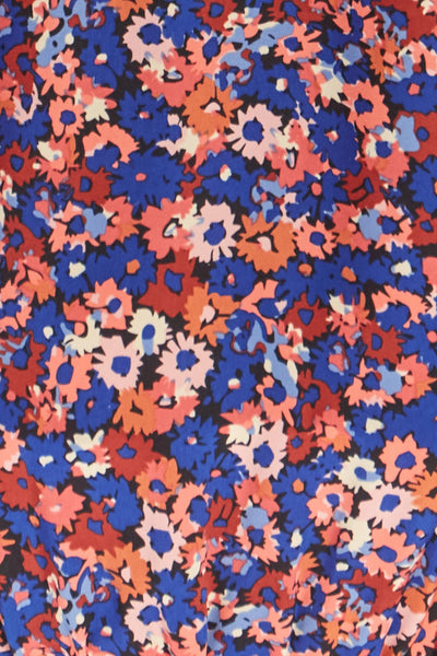 Euphoria Tie Maxi - Azure Bloom