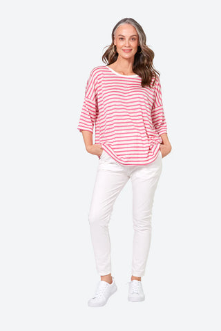 Intrepid Stripe Tshirt - Candy