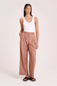 Monte Tailored Pant - Russet