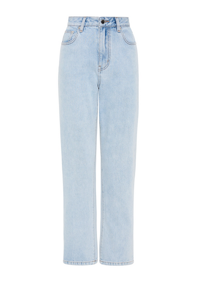 Organic Straight Leg Jean - Clear Blue