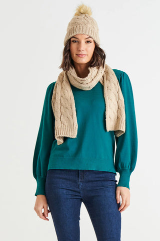 Thelma Scarf - Oat