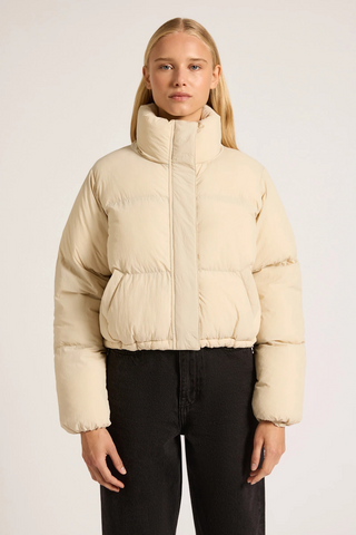 Topher Puffer Jacket - Wheat