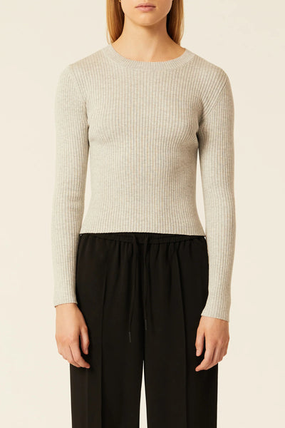 Nude Classic Knit - Grey Marle