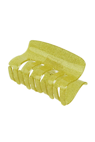 Luxe Hair Claw - Chartreuse