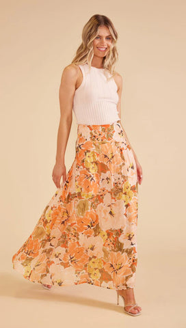 Tahlia Maxi Skirt - Floral